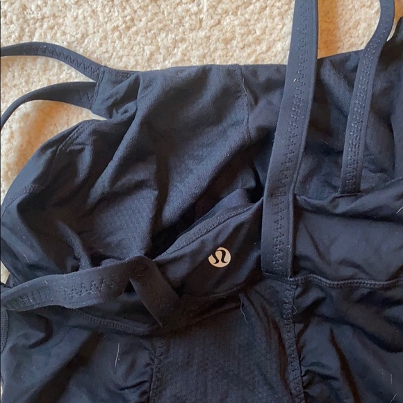 Lululemon Yoga Bra Tank Black 4 6 Small - Picture 3 of 3